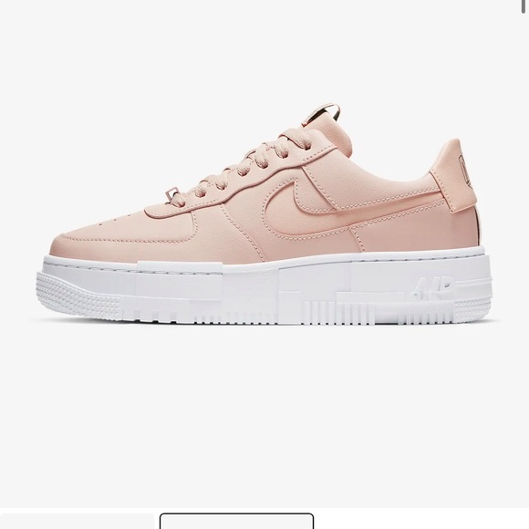 Blush Nike Air Force Ones Size 7 - Picture 9 of 14